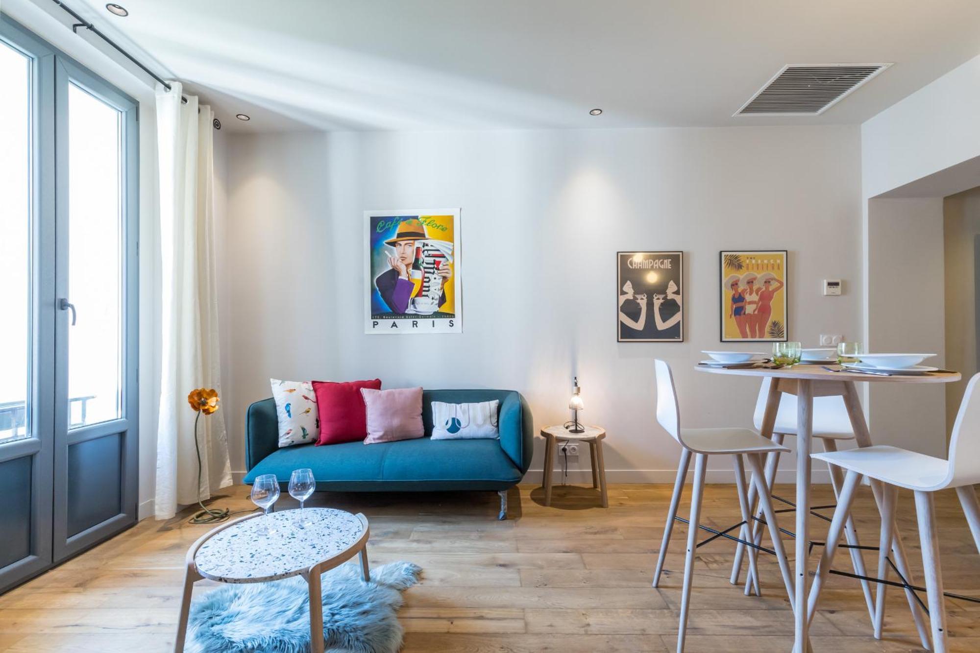 Refined & Cozy 1 Bedroom Downtown Appartement Nice